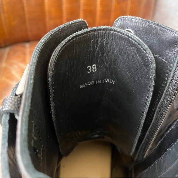 ROBERT CLERGERIE | Willy Leather Combat Lace-Up Boots - Picture 5 of 5